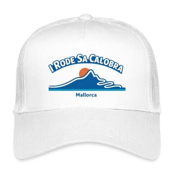 I Rode Sa Calobra Mallorca Cycling Elevation - Kinder Trucker-Cap - Weiß - Vorne