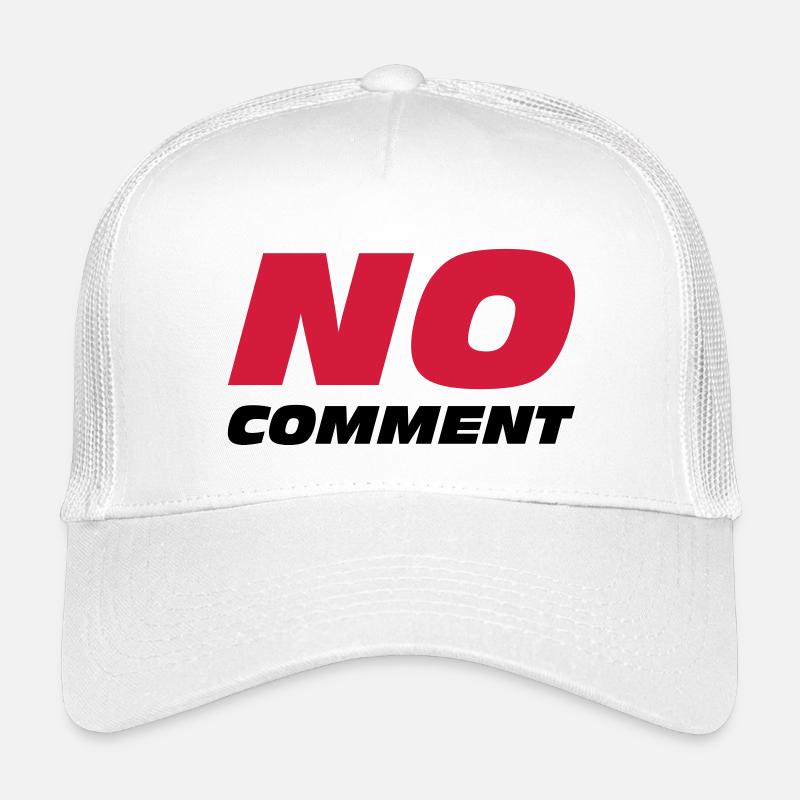 No Comment - Kinder Trucker-Cap - Weiß