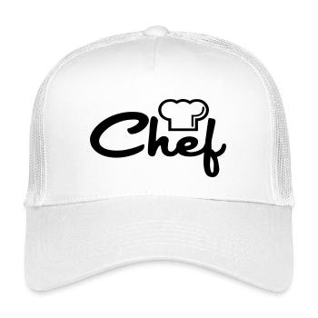 Head - Kids’ Trucker Cap - white - Front