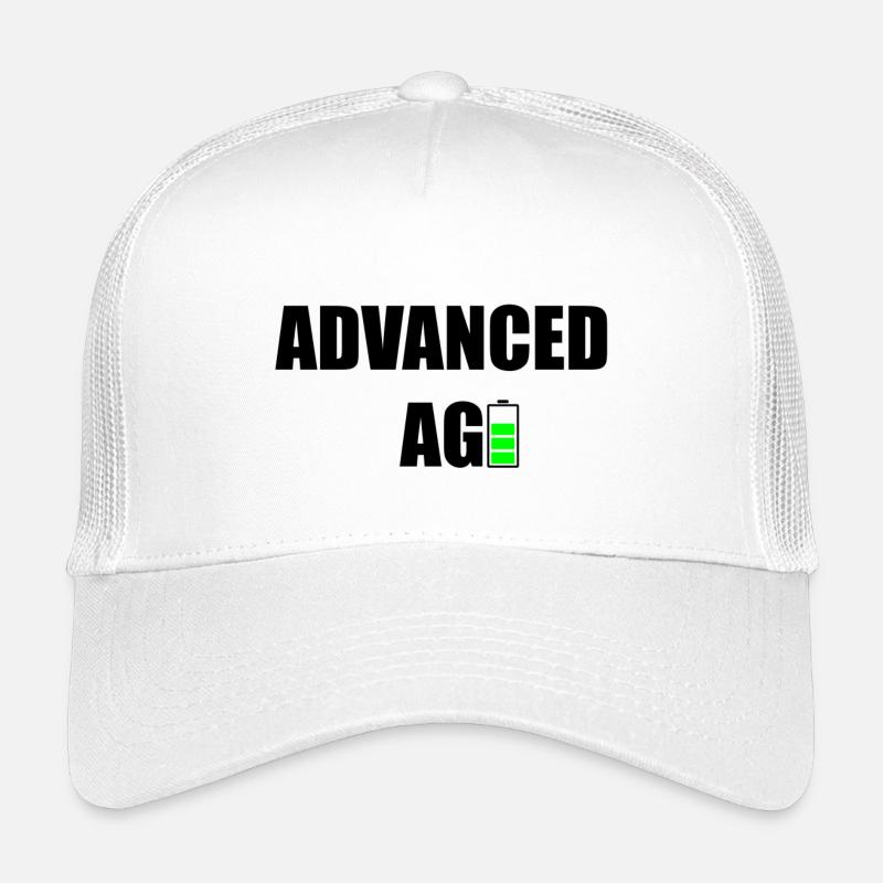 Advanced Age - Kinder Trucker-Cap - Weiß