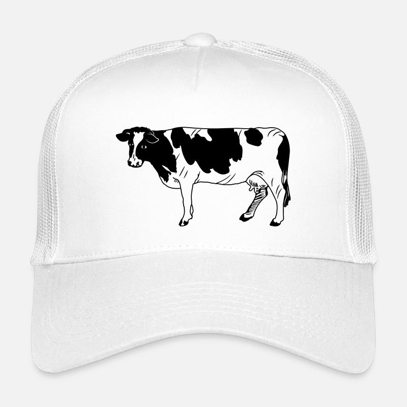 Cow black-furred, dairy breed Kids’ Trucker Cap
