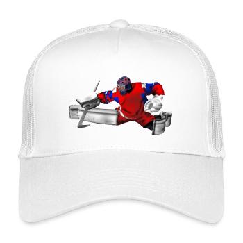 gardien - Casquette trucker enfant - blanc - Devant