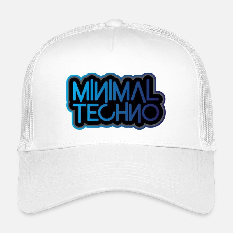 techno minimale Casquette trucker enfant