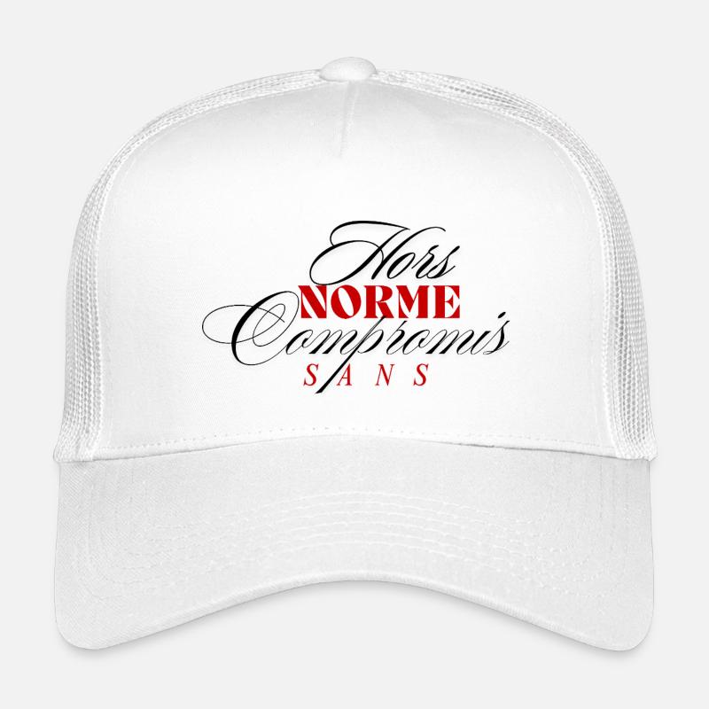 Außergewöhnlich und kompromisslos - Kinder Trucker-Cap - Weiß