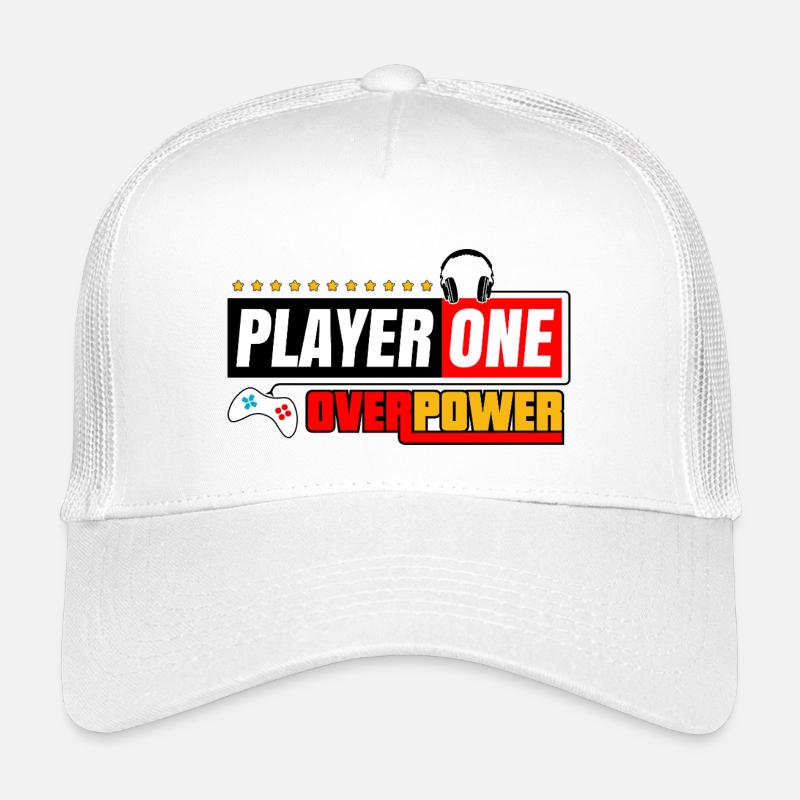 Player One Overpower | Gamers and Streamers Style Kids’ Trucker Cap