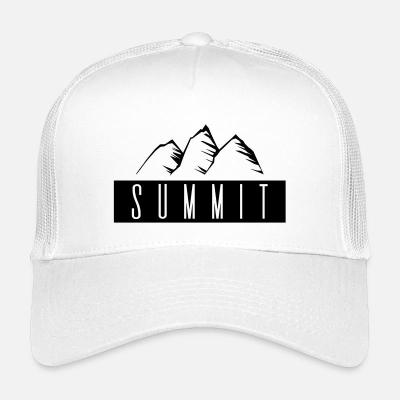 Gipfel - Kinder Trucker-Cap - Weiß