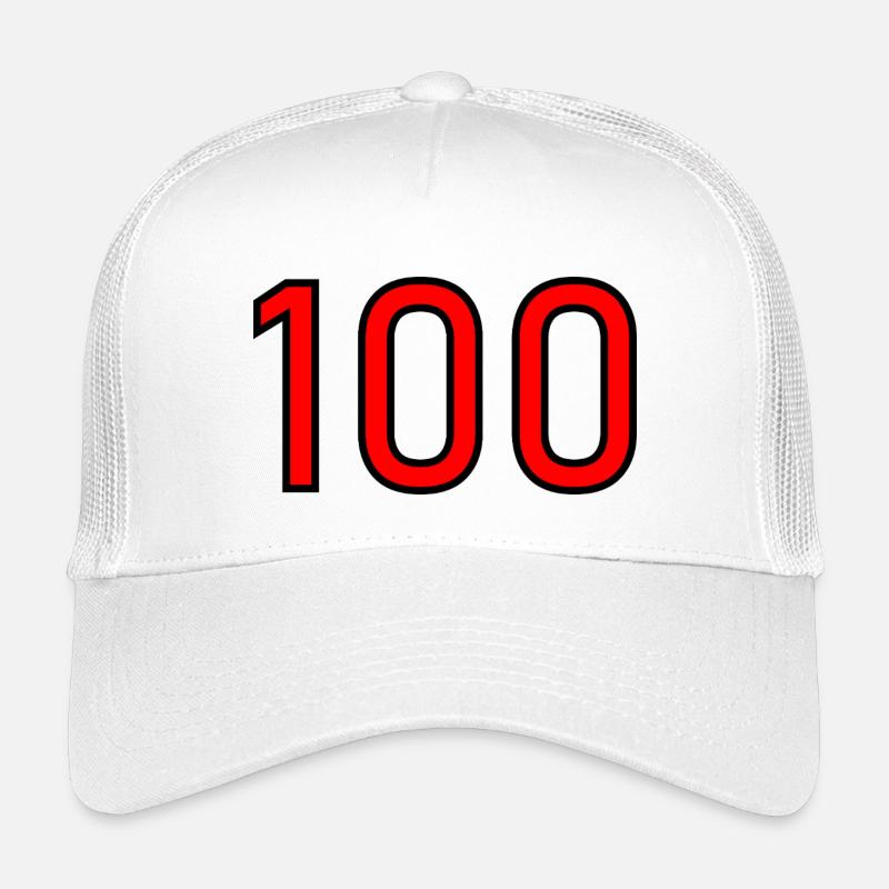 100. 100 YEARS. 100th ANNIVERSARY. BIRTHDAY 100 Kids’ Trucker Cap