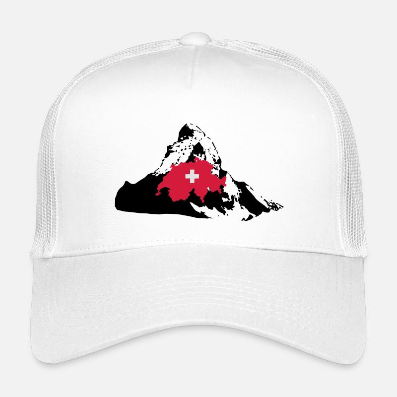 Schweiz / Matterhorn Kinder Trucker-Cap