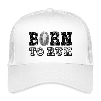Runner - Kids’ Trucker Cap - white - Front
