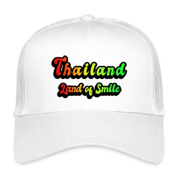 Thailand Land of Smiles - Kids’ Trucker Cap - white - Front