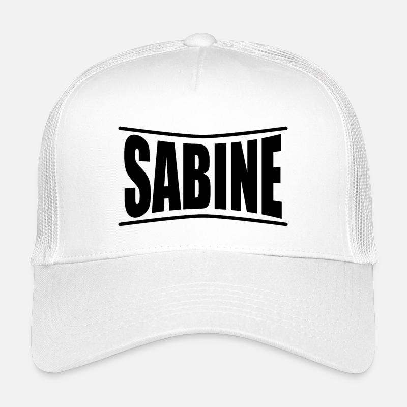 Sabine T-Shirt T-Shirt Geschenkidee Kinder Trucker-Cap