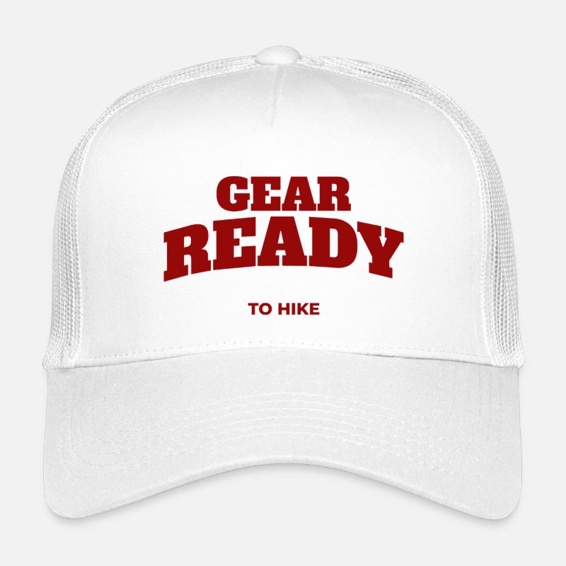 Typographie du randonneur aventureux Casquette trucker enfant