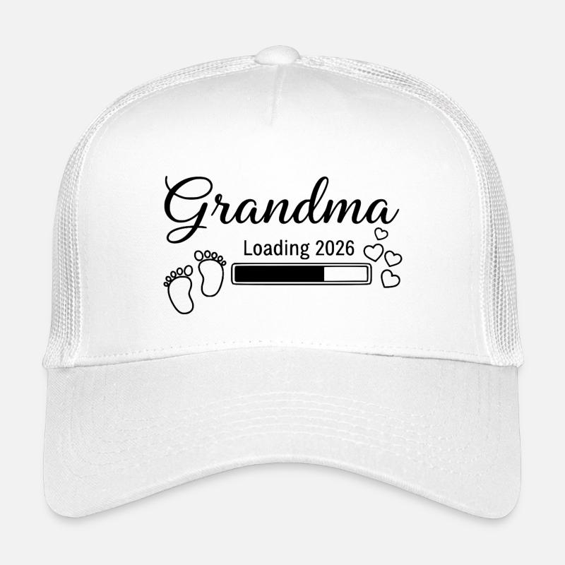 Grandma Loading 2026 Kinder Trucker-Cap