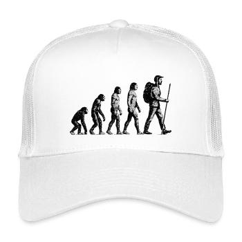 Évolution vers le design grunge Wandersmann - Casquette trucker enfant - blanc - Devant