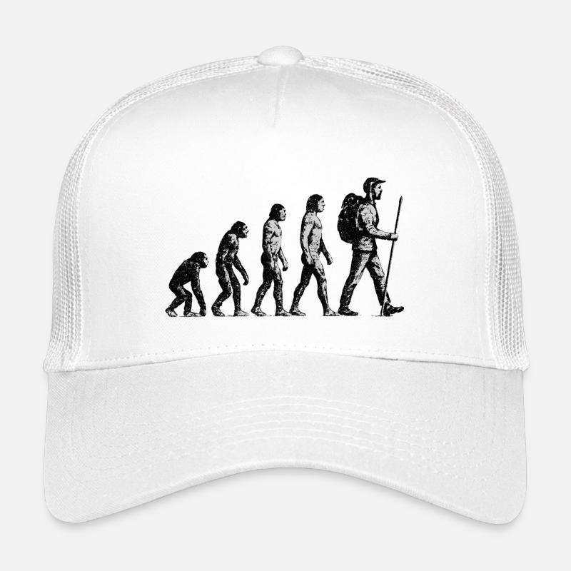 Evolution to Wandersmann Grunge Design Kids’ Trucker Cap