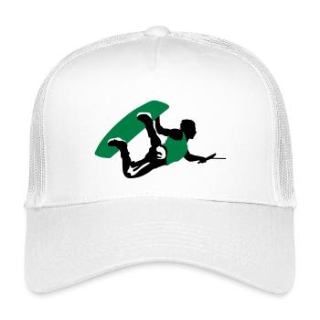 Wakeboarding - Kids’ Trucker Cap - white - Front