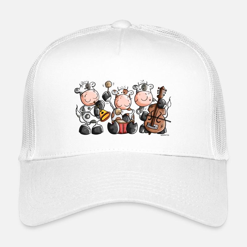 Die musikalische Kuhband Kinder Trucker-Cap