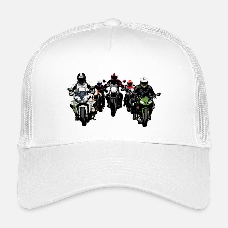 Biker Gruppe Farbe Kinder Trucker-Cap