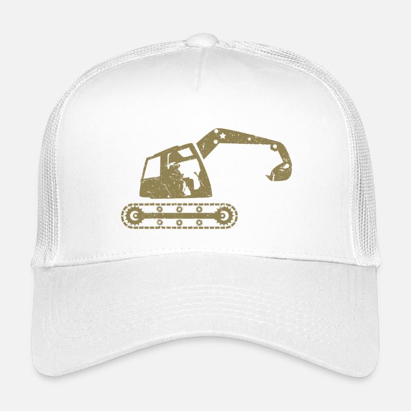 Excavators, excavator operators, construction equipment operators – Kids’ Trucker Cap