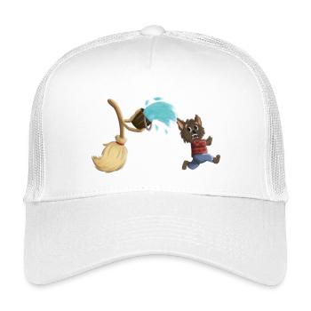 The sorcerer's apprentice as werewolf - Kids’ Trucker Cap - white - Front