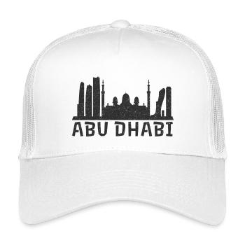 Abu Dhabi Nightscape - Kinder Trucker-Cap - Weiß - Vorne