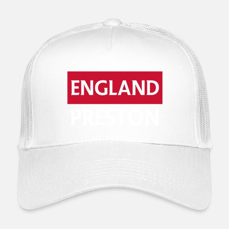 Conception du logo de Preston en Angleterre Casquette trucker enfant