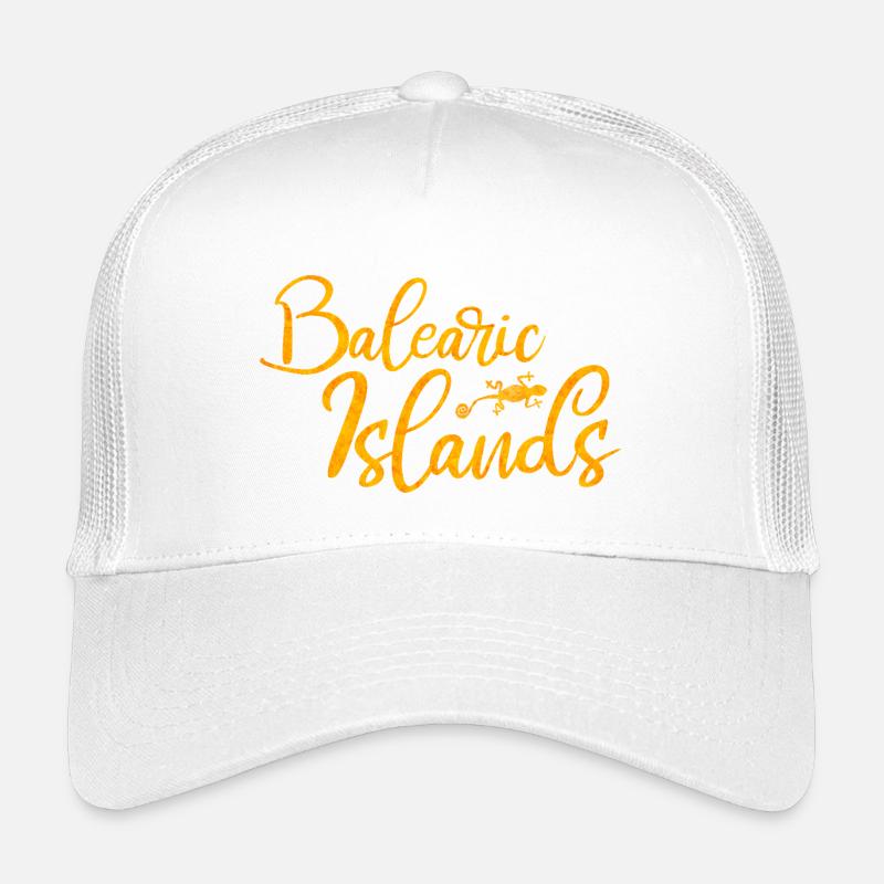Lettrage des îles Baléares Casquette trucker enfant