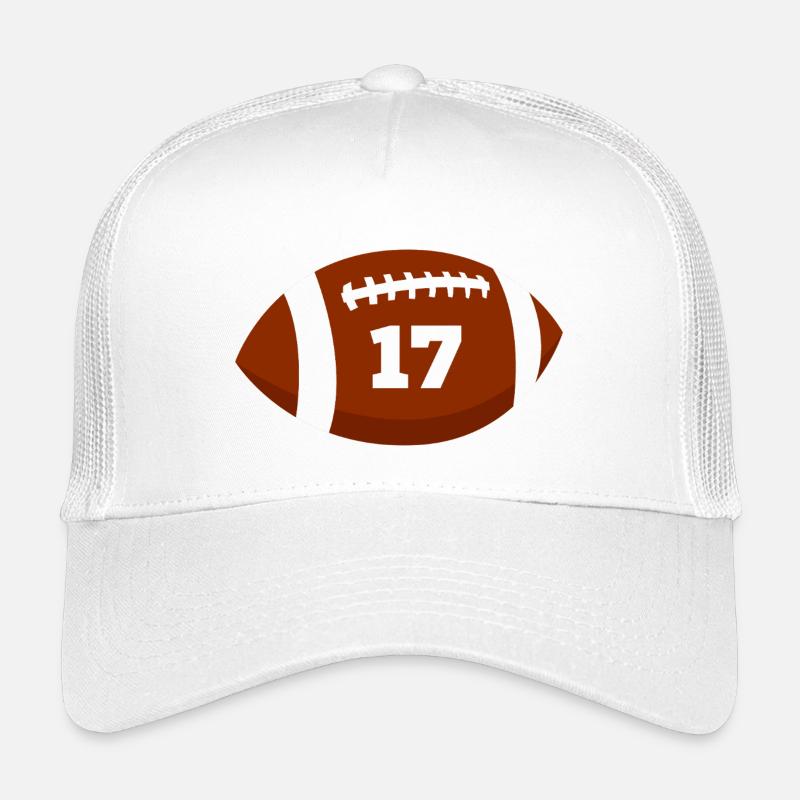 Rugby Number 17 - 17th Rugby Anniversary Kids’ Trucker Cap