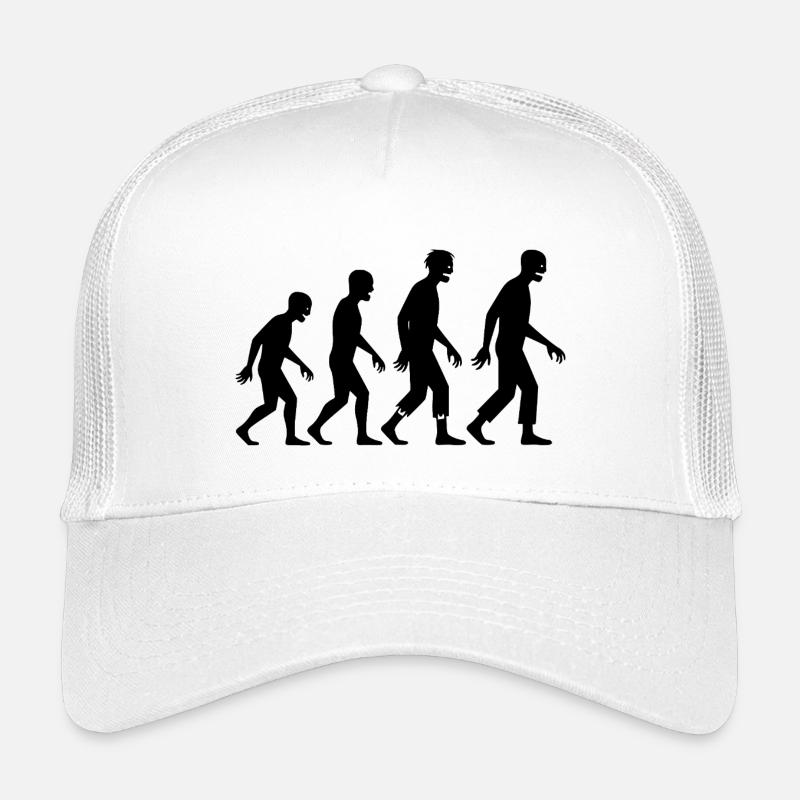 Zombie Evolution Kinder Trucker-Cap
