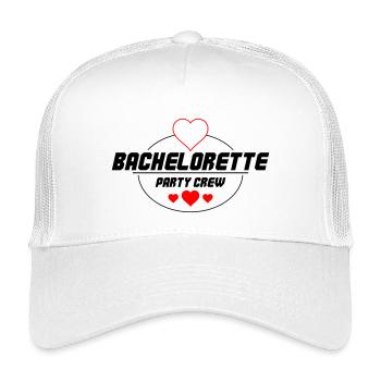 Bachelorette Party Crew - Kinder Trucker-Cap - Weiß - Vorne