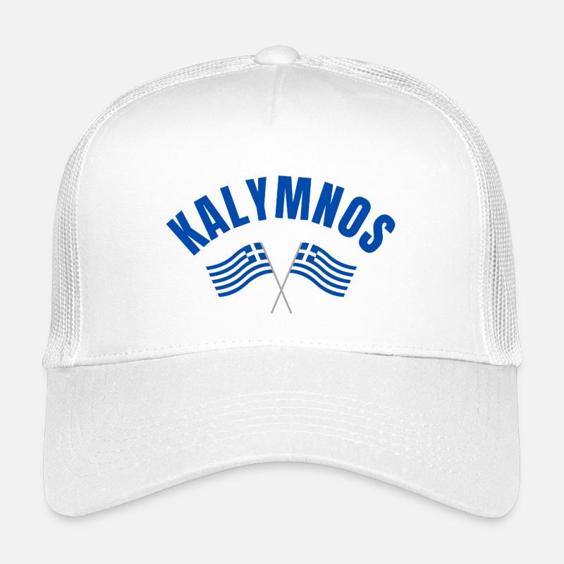 Kalymnos Greek Flags  Kids’ Trucker Cap