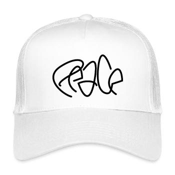 Peace - Kids’ Trucker Cap - white - Front