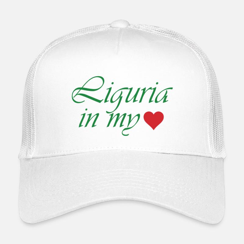 Liguria in My Heart Kids’ Trucker Cap