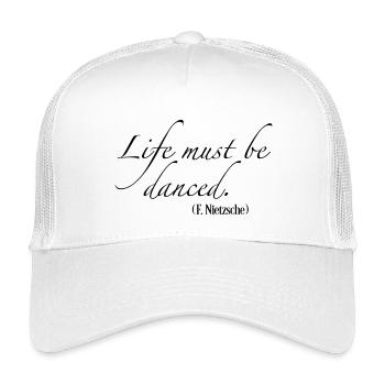 tanzen - Kinder Trucker-Cap - Weiß - Vorne