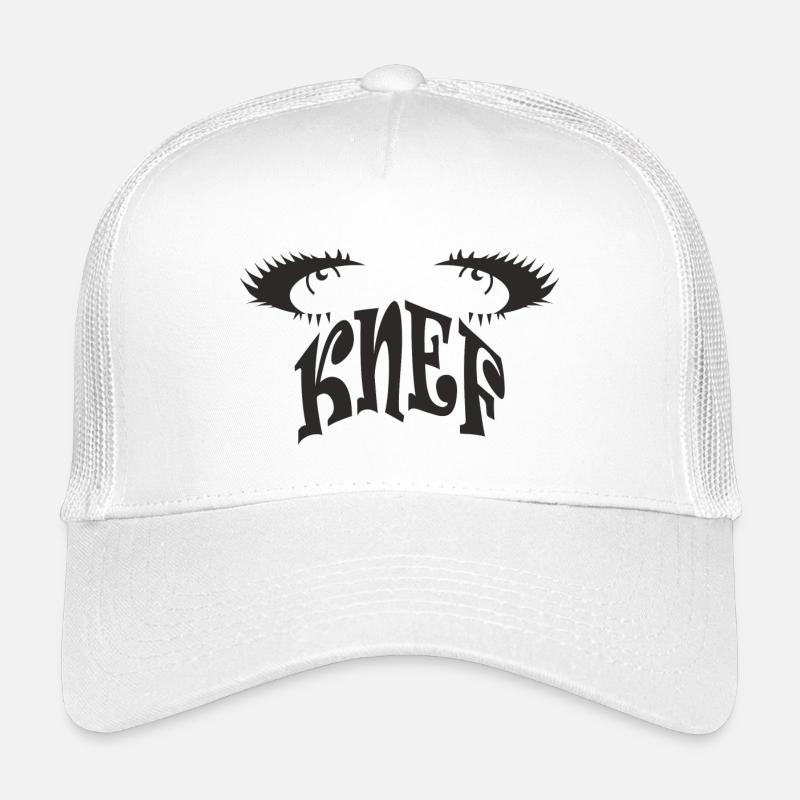 Knef - Kids’ Trucker Cap - white