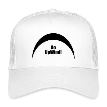 Go Upwind - Kitesurf - Kids’ Trucker Cap - white - Front