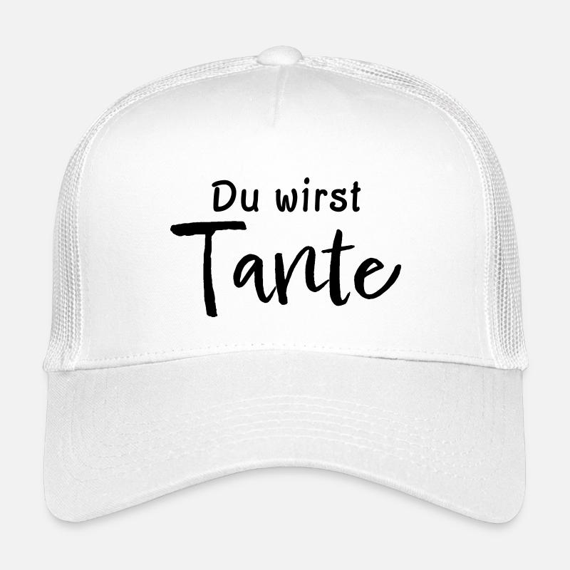Du wirst Tante - Kinder Trucker-Cap - Weiß