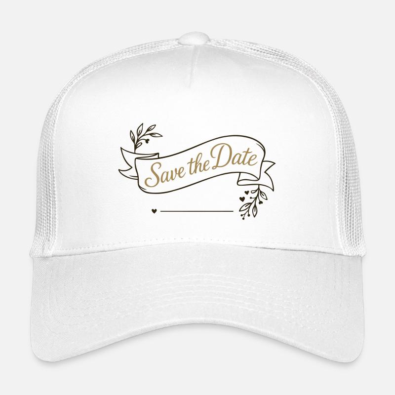 Save the Date Banner – Hochzeit 2025 Kinder Trucker-Cap