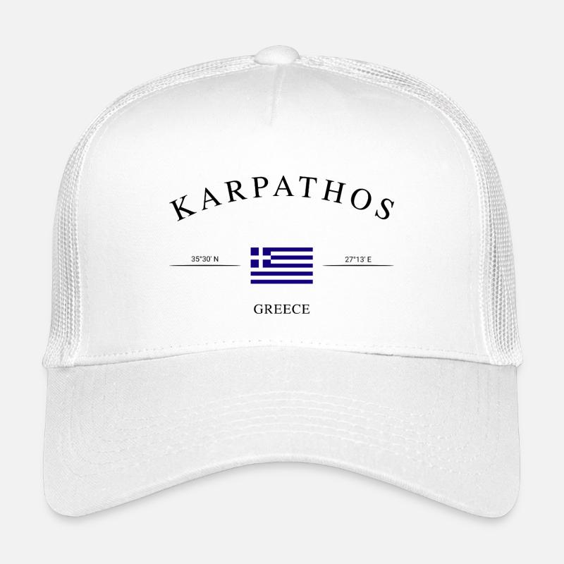Souvenirs et cadeaux de vacances à Karpathos, Grèce Casquette trucker enfant