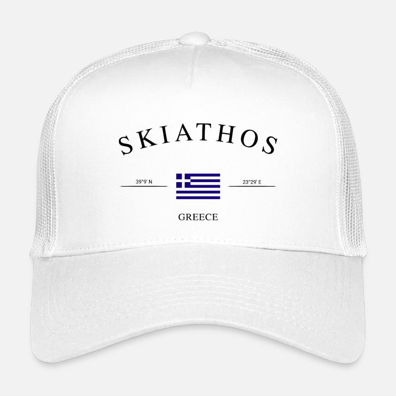 Skiathos, Grèce – Souvenirs et cadeaux de vacances Casquette trucker enfant