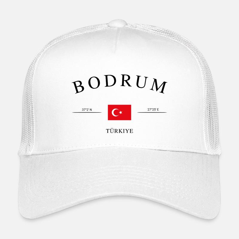 Bodrum Türkiye – Souvenir et cadeau de vacances Casquette trucker enfant