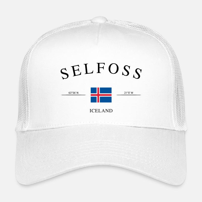 Selfoss Island – Holiday Souvenir &amp; Gift Kids’ Trucker Cap