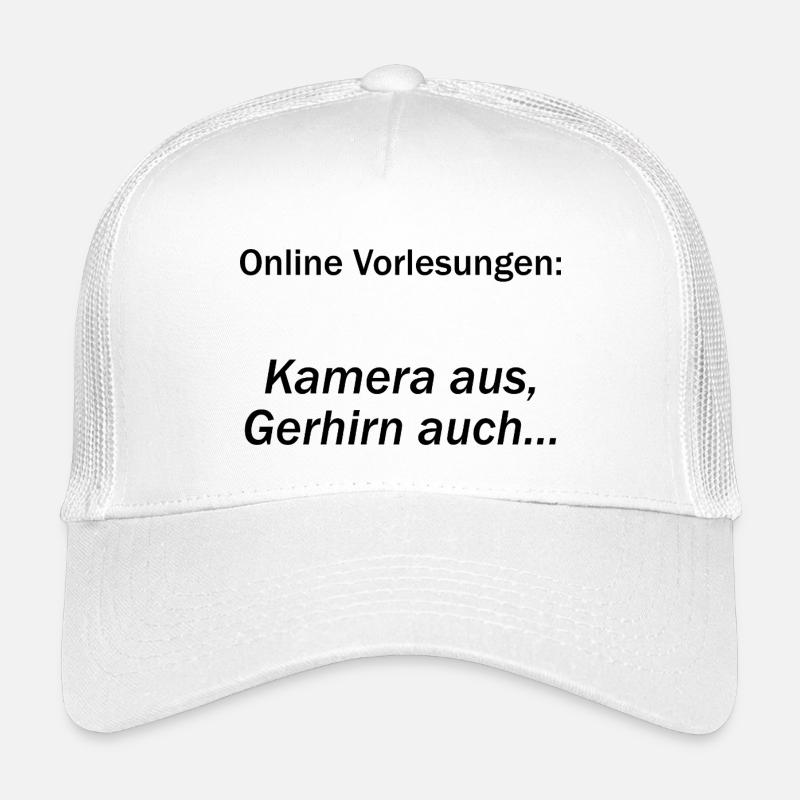 University Saying "Online Lectures" Gift, Students Kids’ Trucker Cap