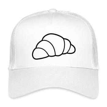 croissant - Casquette trucker enfant - blanc - Devant
