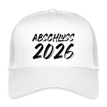 Remise des diplômes 2026 - Casquette trucker enfant - blanc - Devant