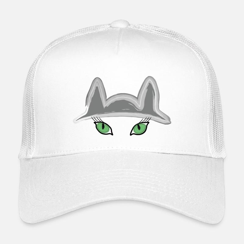 Katzi - Kinder Trucker-Cap - Weiß