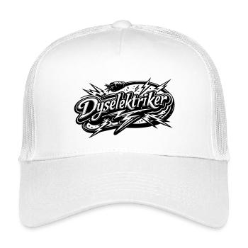 Die Elektriker - Kinder Trucker-Cap - Weiß - Vorne