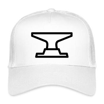anvil - Kids’ Trucker Cap - white - Front