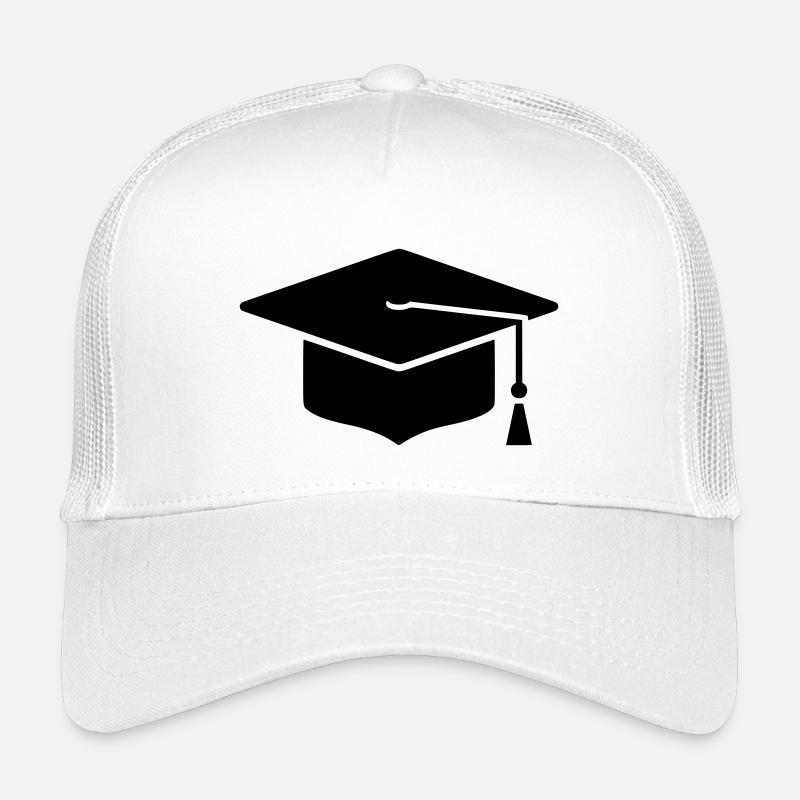 Doktorhut Abschluss Icon - Kinder Trucker-Cap - Weiß