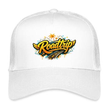 Road Trip - Kids’ Trucker Cap - white - Front